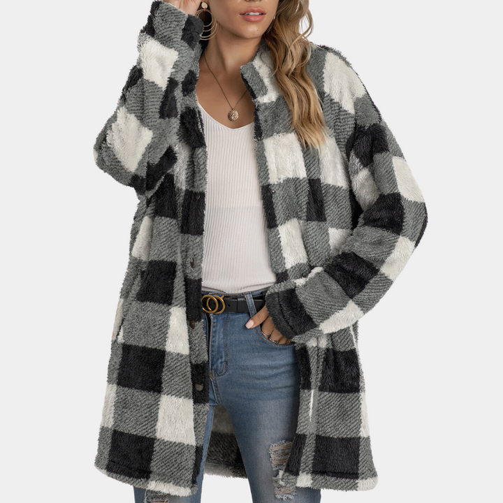 Drune | Eleganter Karotrenner für Damen für die Wintersaison
