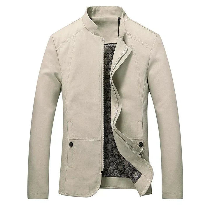 Drune | Herren Slim-Fit Leichtgewicht Zip-Up Jacke