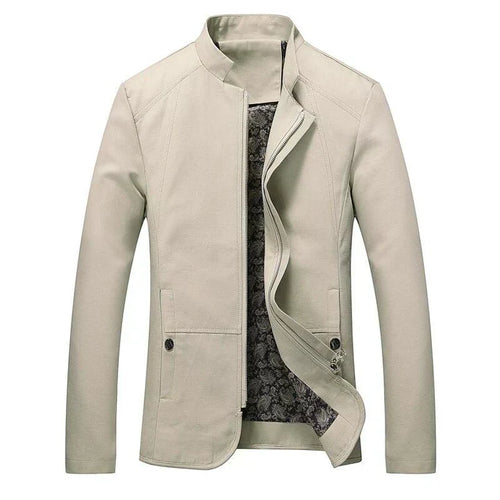 Drune | Herren Slim-Fit Leichtgewicht Zip-Up Jacke