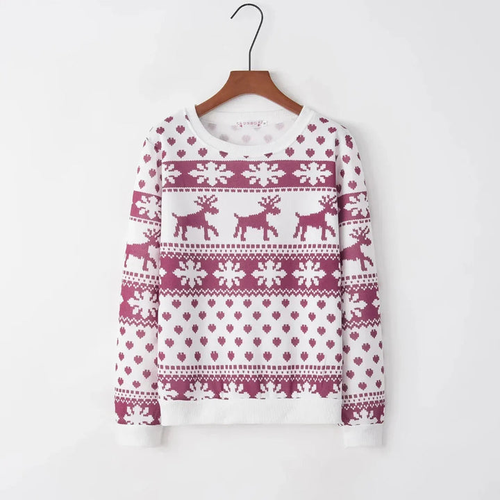 Drune | Mit Rentieren - Damen Pullover Gestrickt Für Winter