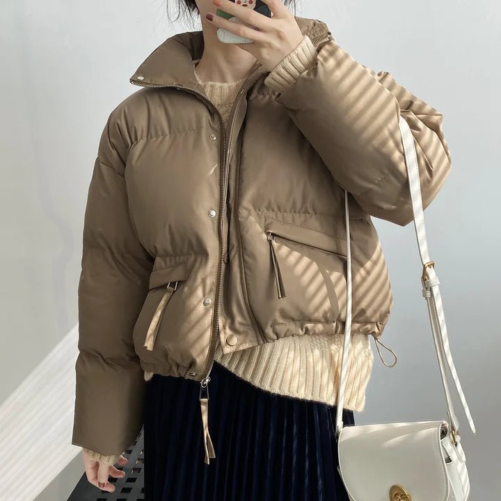 Drune | Klassische Warme Gesteppte Winterjacke für Damen