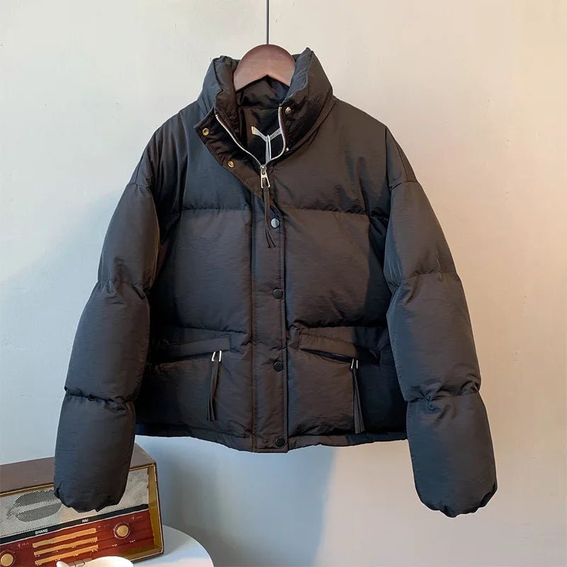 Drune | Klassische Warme Gesteppte Winterjacke für Damen