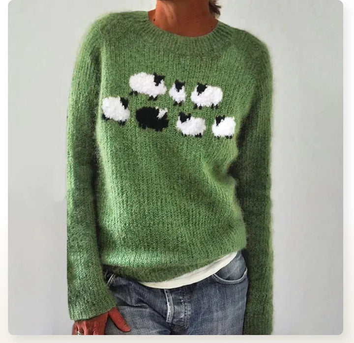 Damen Norwegerpullover mit Stilvollem Design & Gemütlicher Passform | Drune