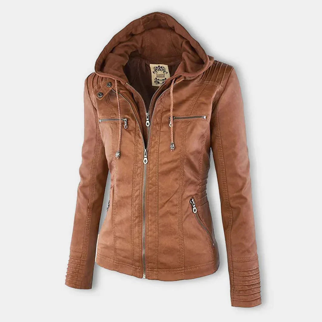 Drune | Stilvolle Motorradjacke mit Kapuze