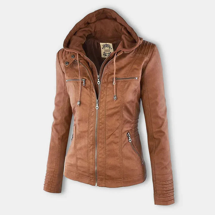 Drune | Stilvolle Motorradjacke mit Kapuze