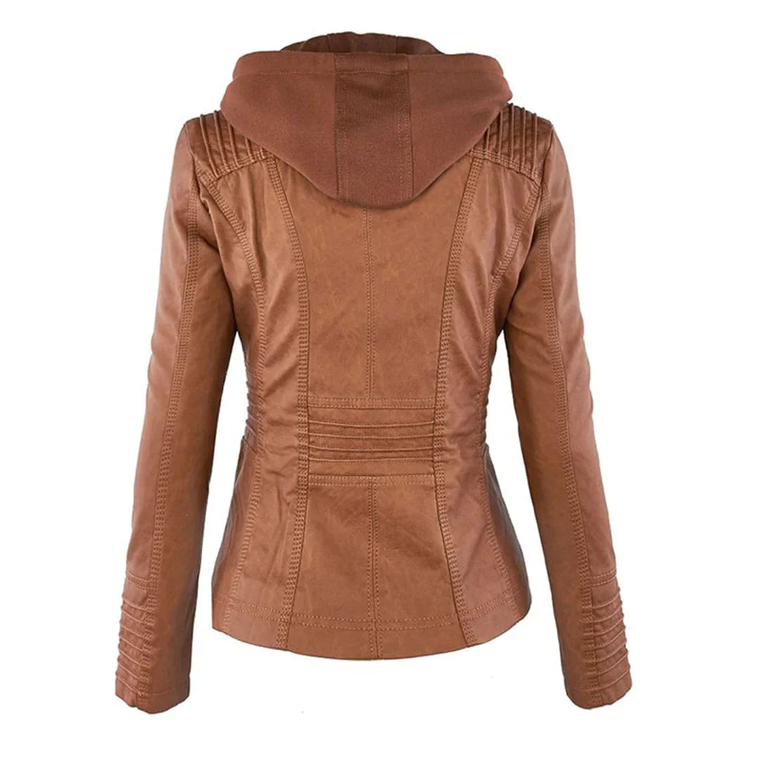 Drune | Stilvolle Motorradjacke mit Kapuze