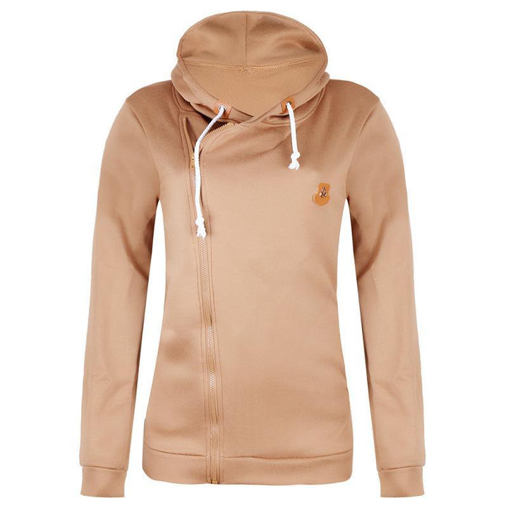Drune | Größe Reißverschluss Taschen mit Kordelzug Hoodie