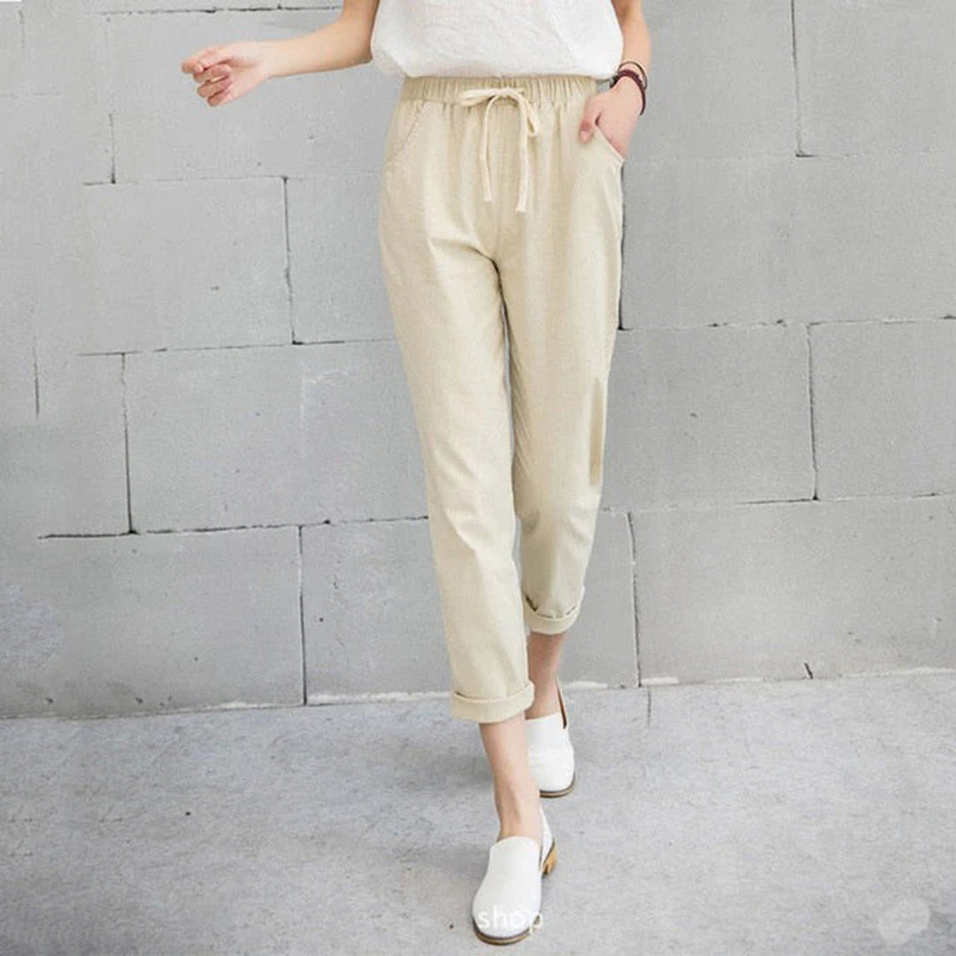 Drune | Bequeme Damenhose in Schwarz, Khaki Und Blau