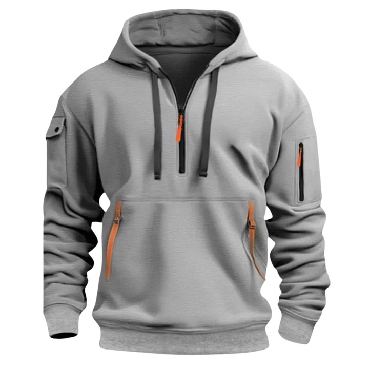 Drune | Herren Sweatshirt mit Kapuze und Taschen