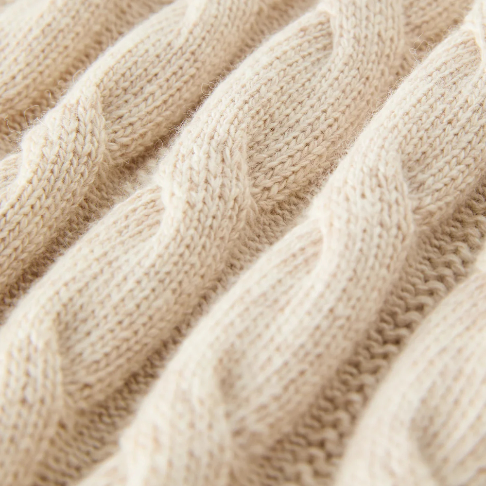 Drune | Strickjacke Damen mit Kabelmuster