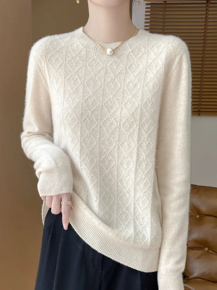 Drune | Klassischer Merino-Wollpullover für Frauen