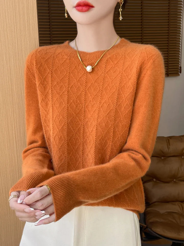 Drune | Klassischer Merino-Wollpullover für Frauen