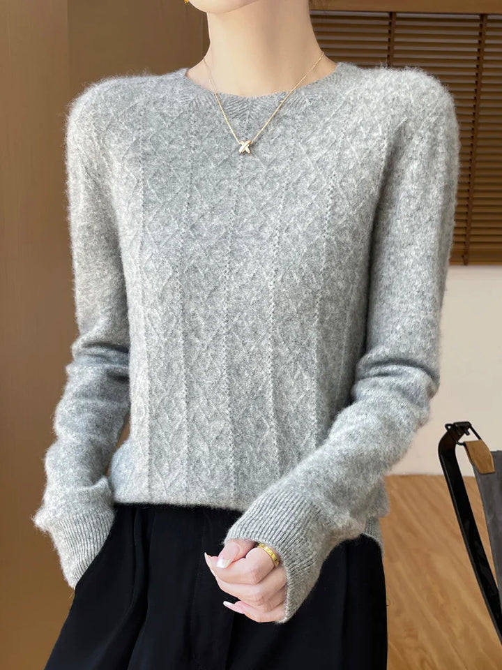 Drune | Klassischer Merino-Wollpullover für Frauen