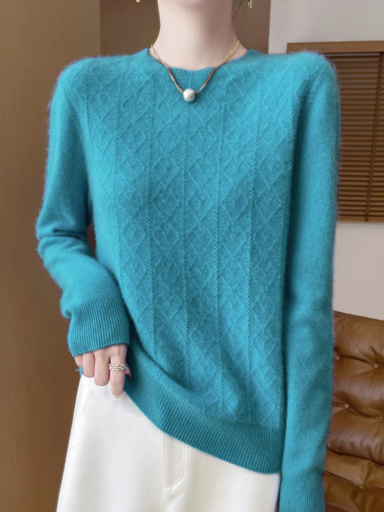 Drune | Klassischer Merino-Wollpullover für Frauen