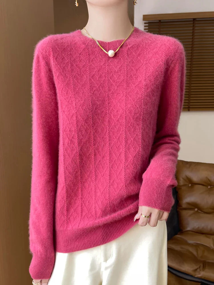 Drune | Klassischer Merino-Wollpullover für Frauen