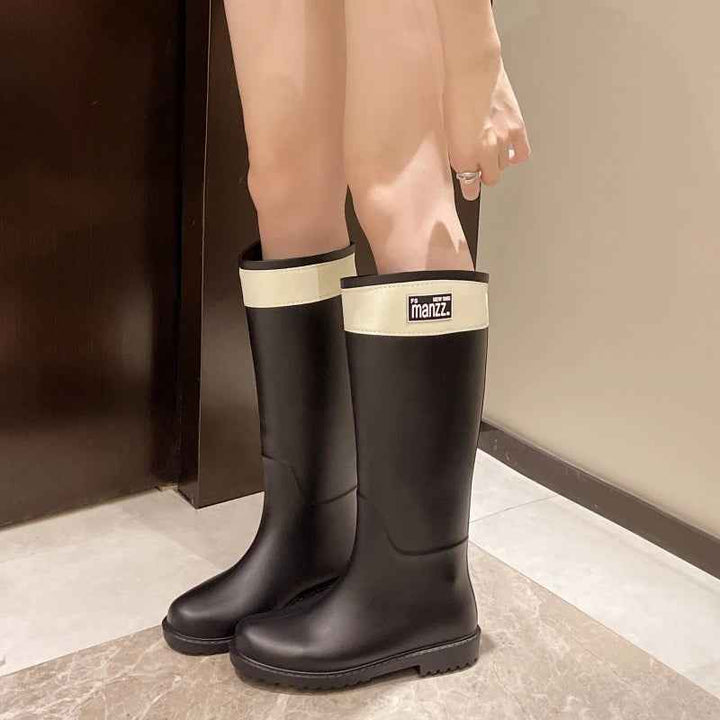Drune | Hohe Regenstiefel - Leichtgewichtige wasserdichte Gummisohle mit rutschfester Sohle