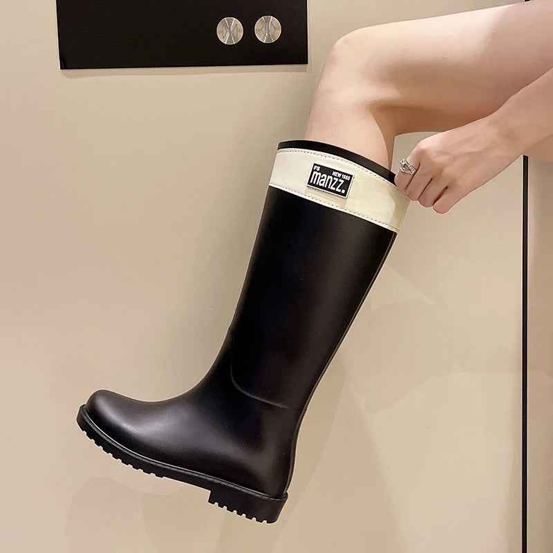 Drune | Hohe Regenstiefel - Leichtgewichtige wasserdichte Gummisohle mit rutschfester Sohle
