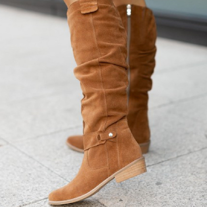 Drune | Knöchelhigh Stiefel für Frauen - Reißverschluss, Winter
