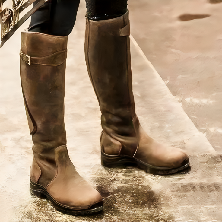 Knielange Stiefel | Wasserfest | Rutschfest | Reitstiefel | Damenstiefel Drune