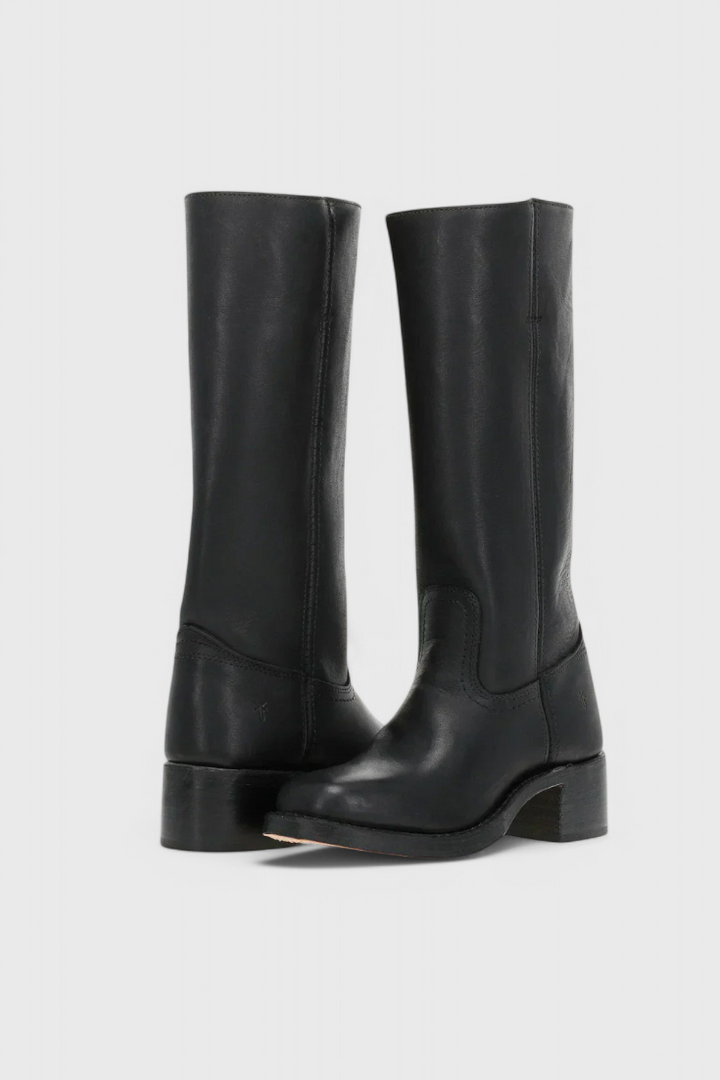 Drune | Damenstiefel - Stilvolle Stiefel mit Blockabsatz