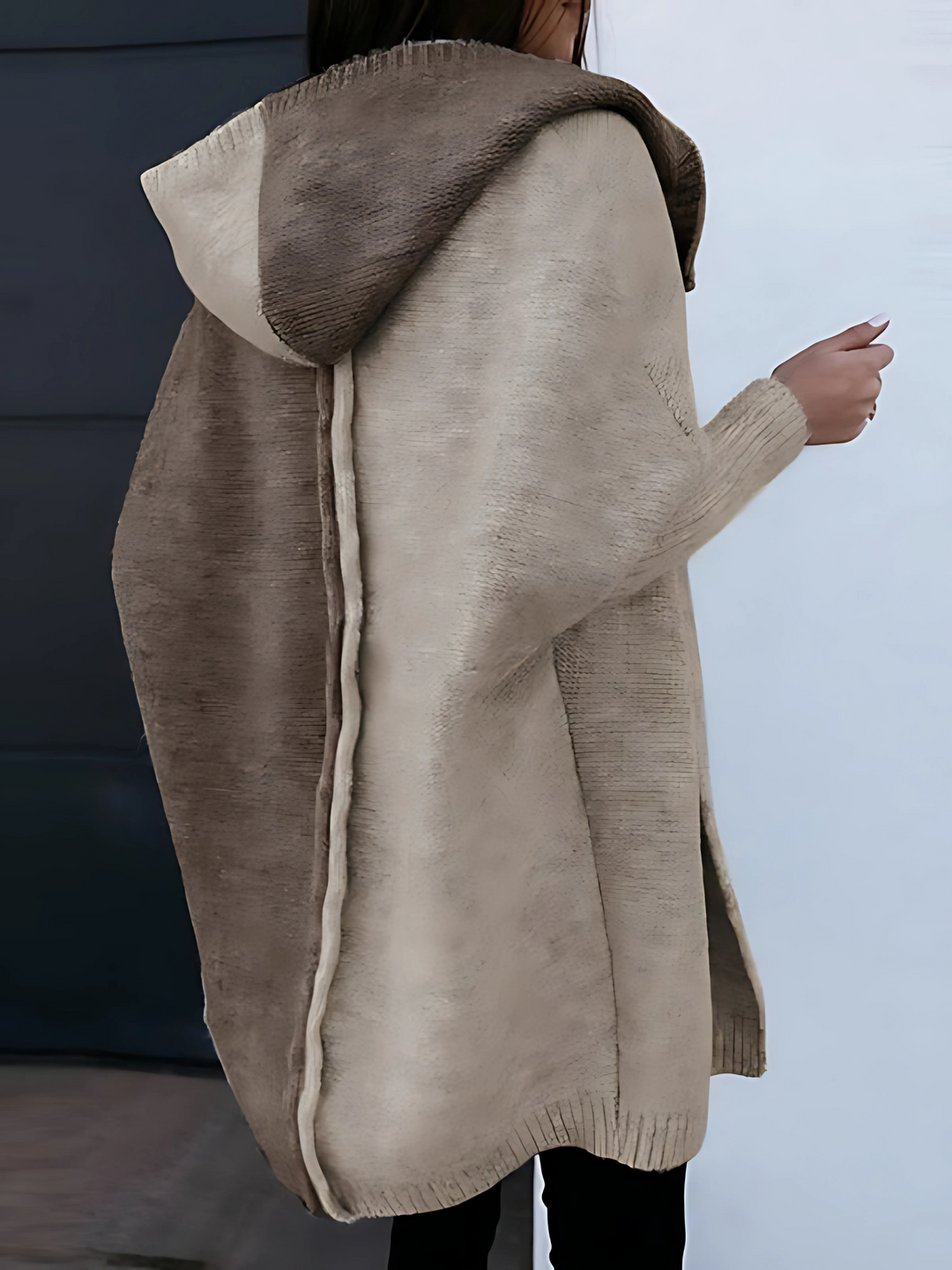 Drune | Strickjacke für Frauen, lockere Passform - Lange Ärmel