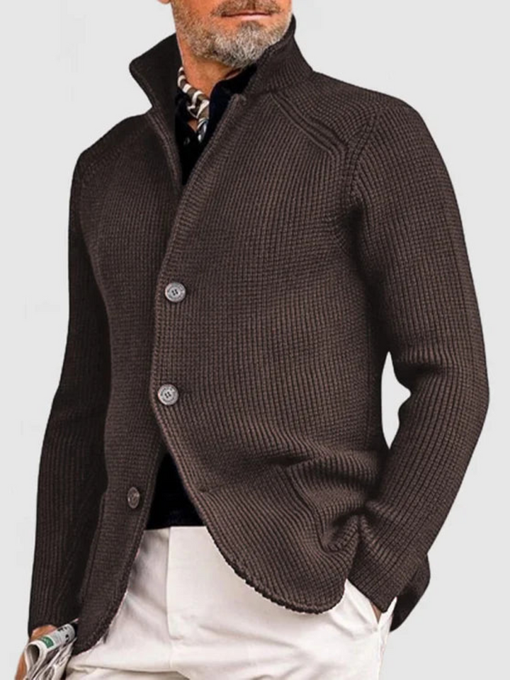 Drune | Strickjacke für Männer - Hüftlänge