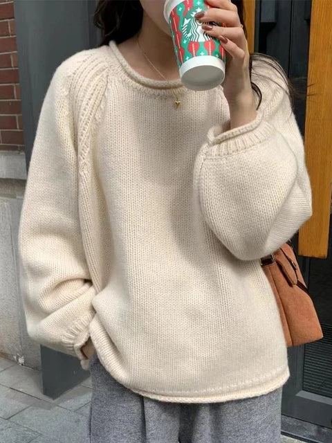 Drune | Stilvoller Weicher Strickpullover