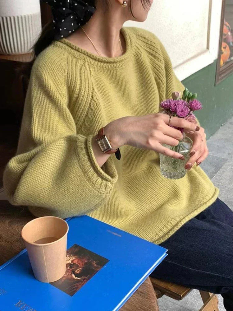 Drune | Stilvoller Weicher Strickpullover