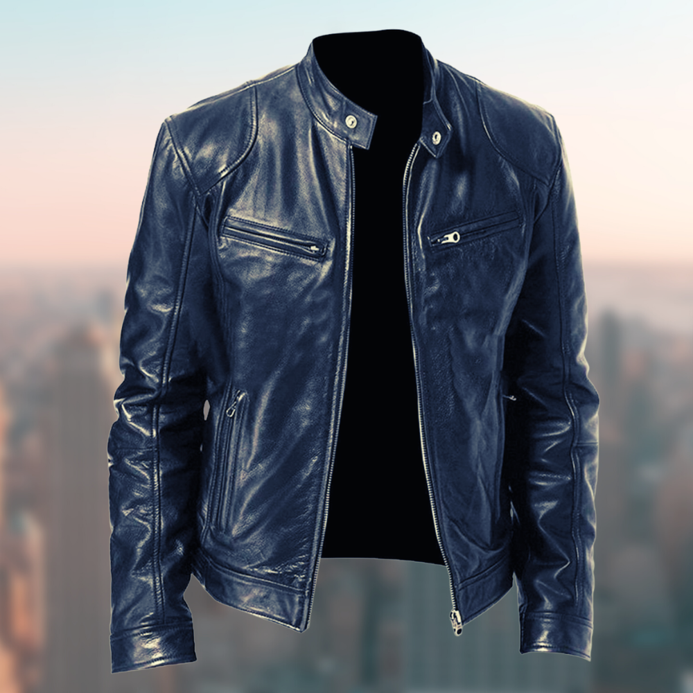 Drune | Modische Lederjacke Für Männer