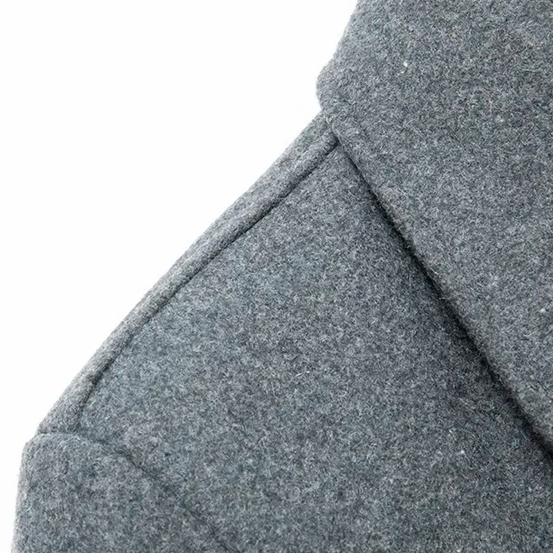 Drune | Trenchcoat Einreiher Tailliert Wintertrenchcoat