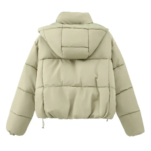 Drune | Damen Baumwolljacke – Modische Kapuzenjacke für Herbst & Winter