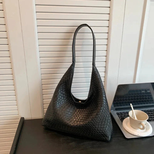Drune | Tasche Vegan Leder Alltag Gewebte Tasche Schultertasche
