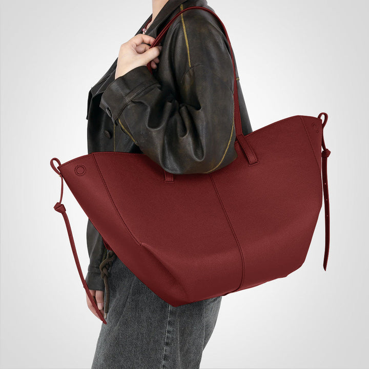 Drune | Weinfest Shopper Schultertasche Große Einkaufstasche