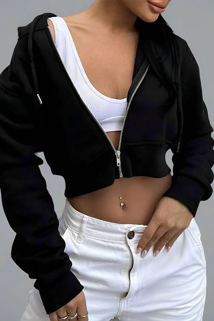 Drune | Kurze Strickjacke