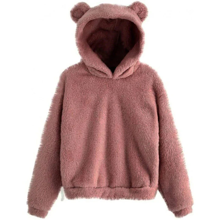 Drune | Damen Hoodie mit  Teddyohren