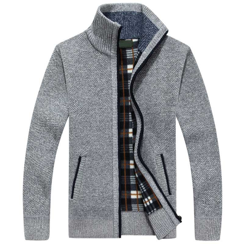 Drune | Herren Strickjacke Mit Fleecefutter