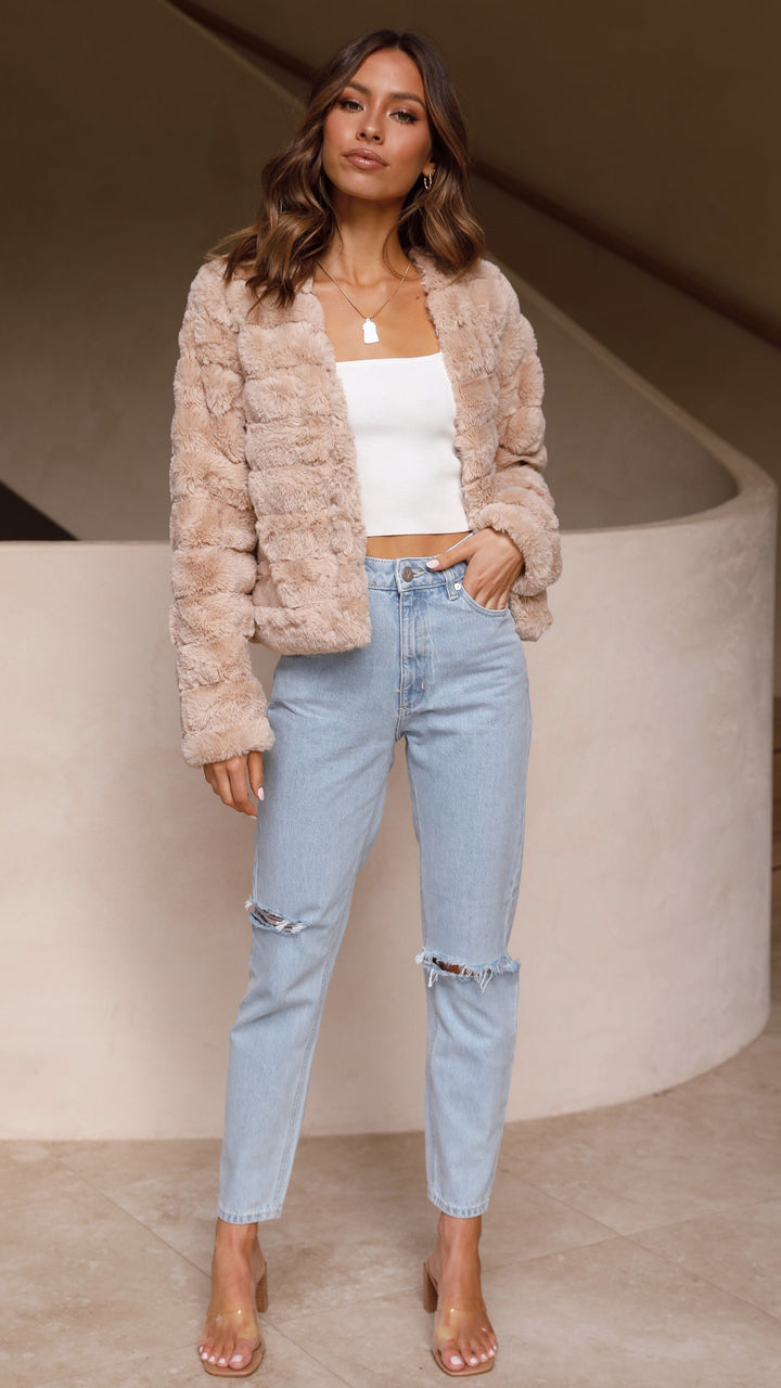Drune | Luxus Damen Crop Jacke
