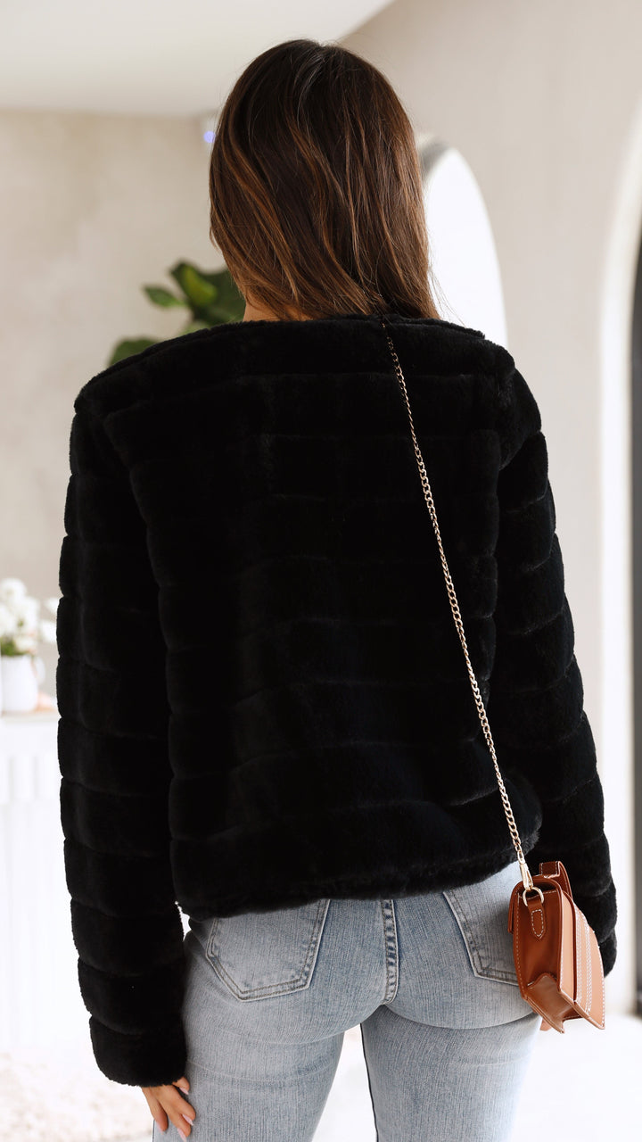 Drune | Luxus Damen Crop Jacke