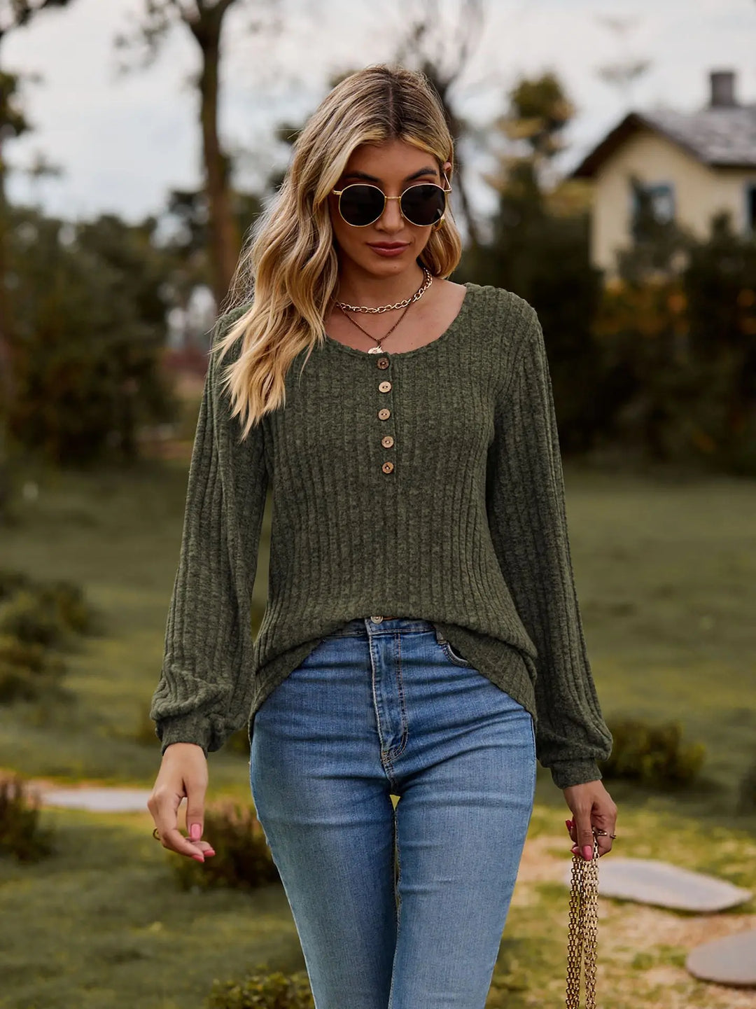Drune - Stilvolle Bluse Mit Langen Ärmeln Für Damen