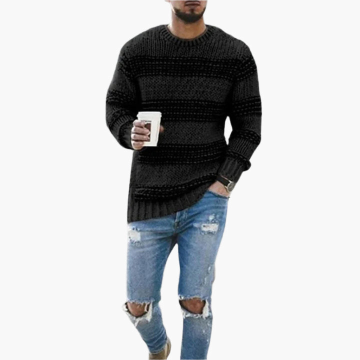 Drune | Grobstrickpullover im Norweger-Stil - Modischer Winterpullover für Freizeit & Alltag