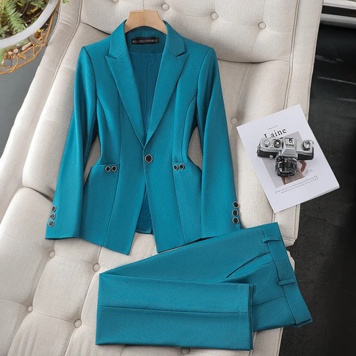 Drune | Damen Blazer & Hose Set – Zeitlos & Vielseitig