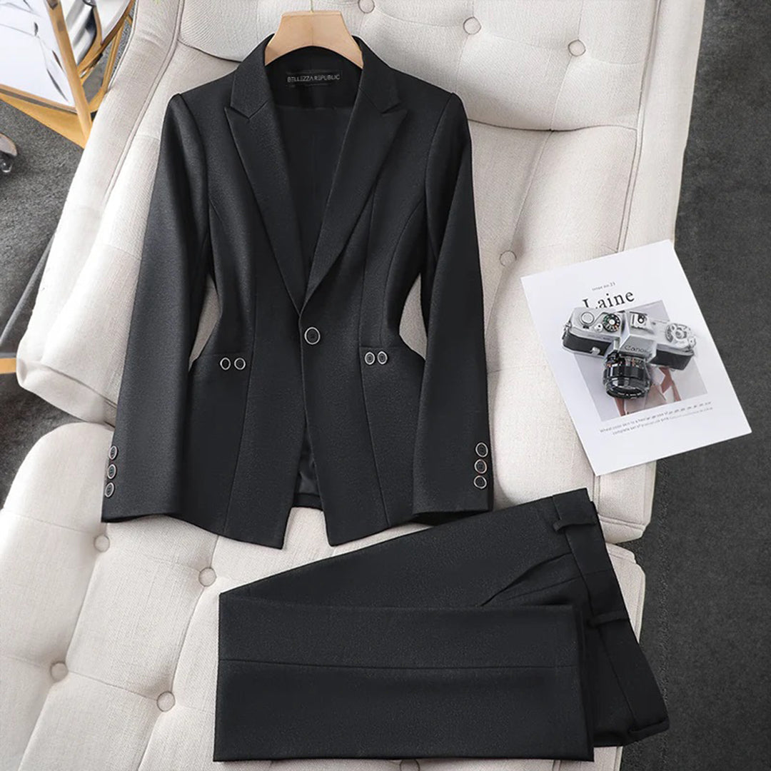 Drune | Damen Blazer & Hose Set – Zeitlos & Vielseitig