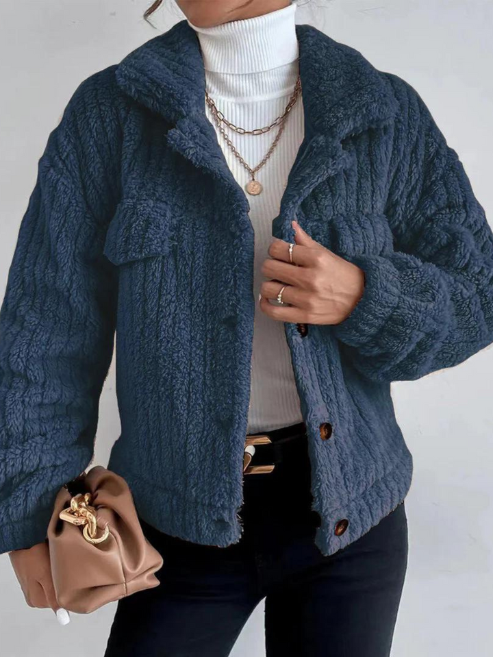 Drune | Dicke Plüschjacke für Frauen