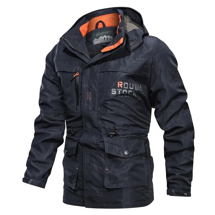 Drune | Winddichtes Windjacke mit abnehmbarer Kapuze