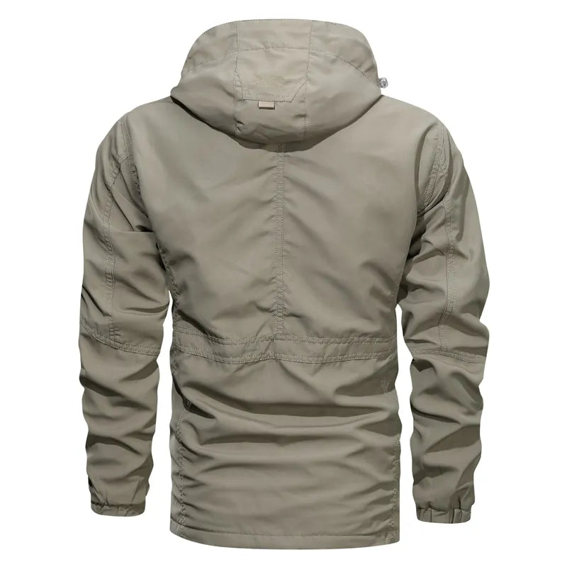 Drune | Winddichtes Windjacke mit abnehmbarer Kapuze