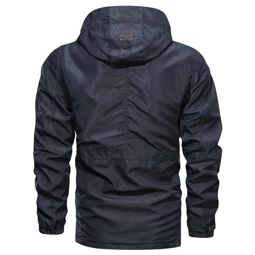 Drune | Winddichtes Windjacke mit abnehmbarer Kapuze