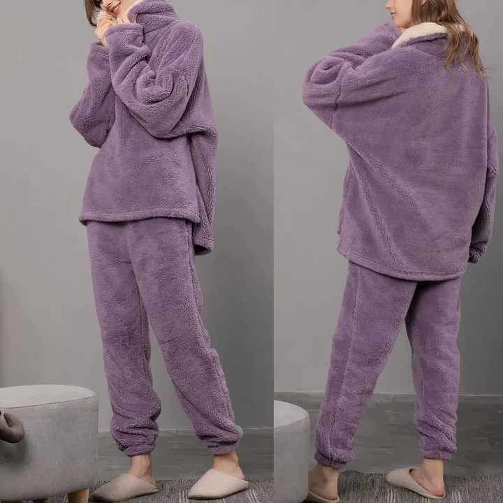 Drune - Fleece-Pyjamaset Für Damen