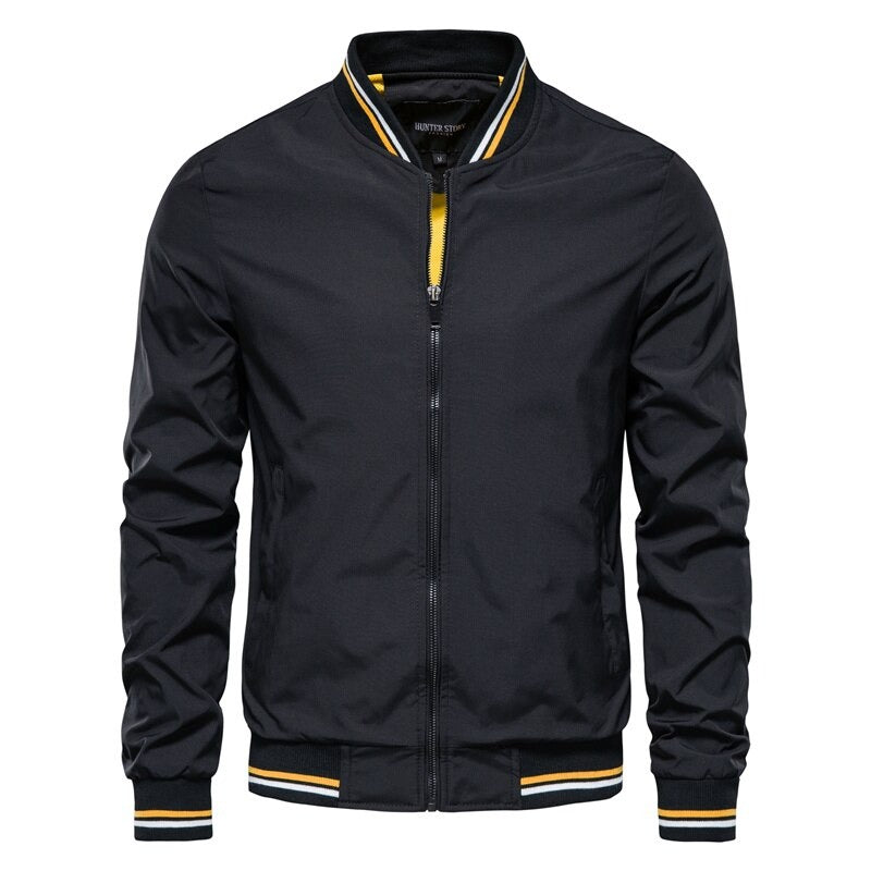 Drune | Lässige Schlanke Passform Sommer Herren Bomberjacke
