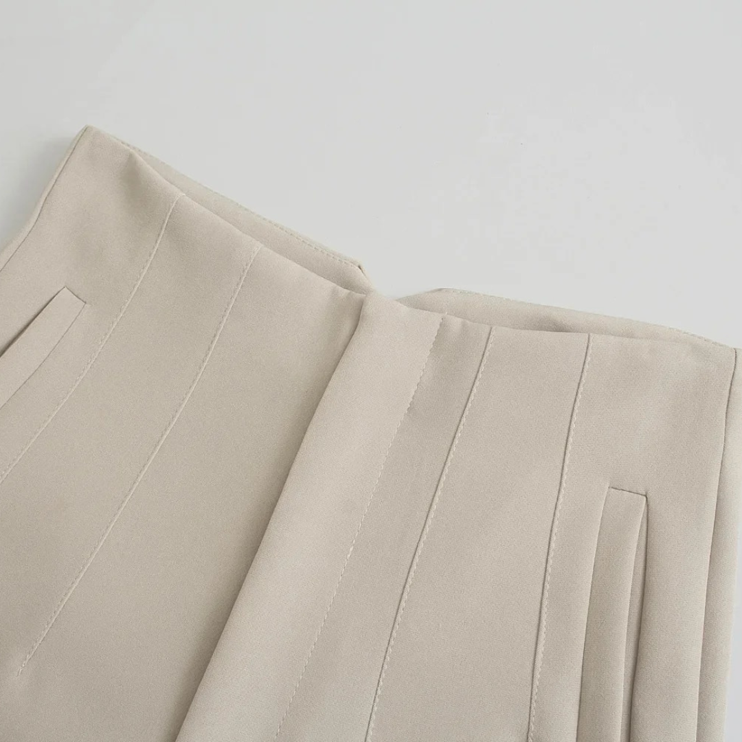 Drune | Taillierte Damen Hose Traf Fashion