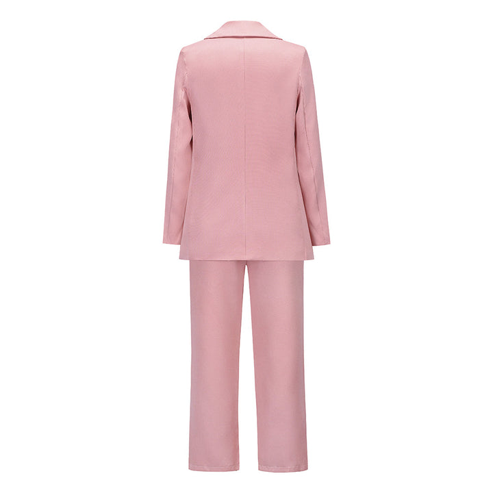 Drune | Revers Doppelreiher Blazer und Gerade Hose Satz